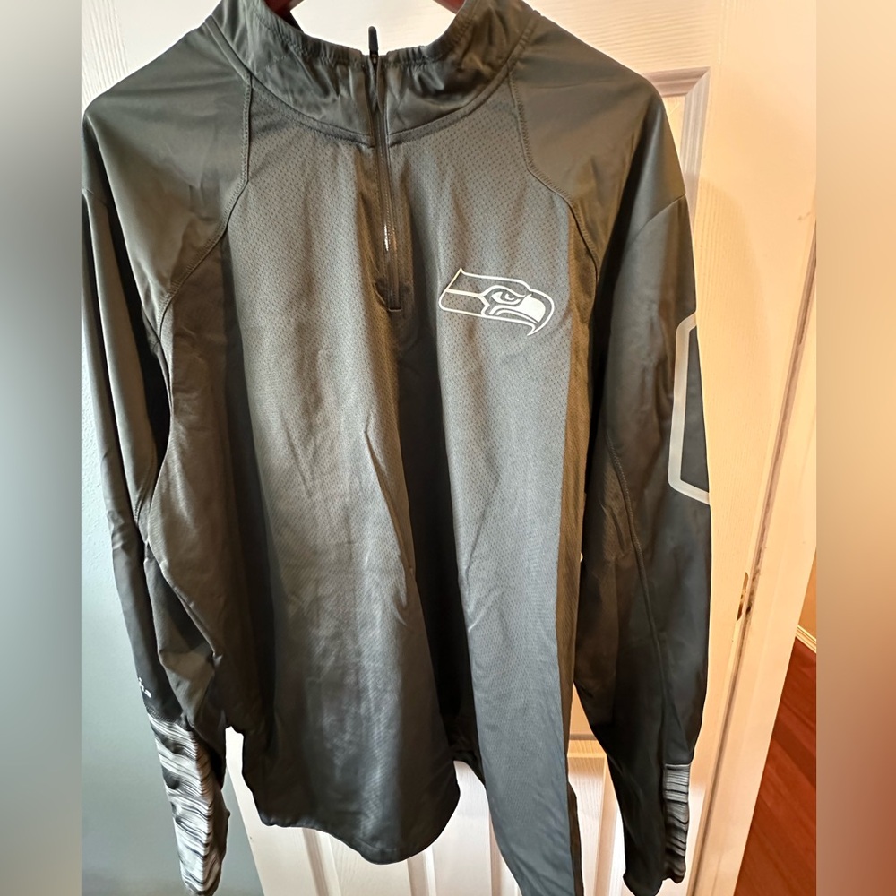 Seattle Seahawks On Field Jacket XXL